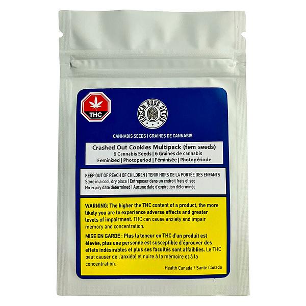 Green Rose Seeds - Crashed Out Cookies Multipack image 2