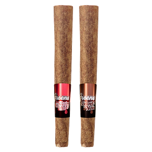 Sticky Greens - Black Cherry Glto + Velvet Noir Infused Blunt Combo Pack