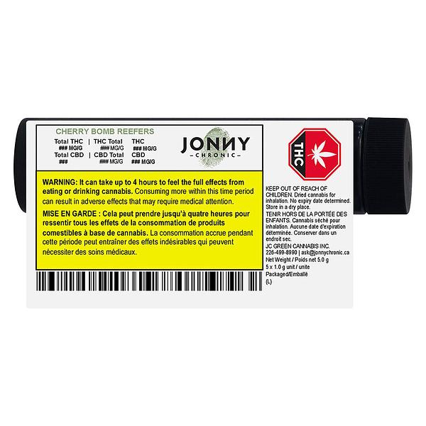 Jonny Chronic - Northern Lights Reefers Pre-Rolls image 3