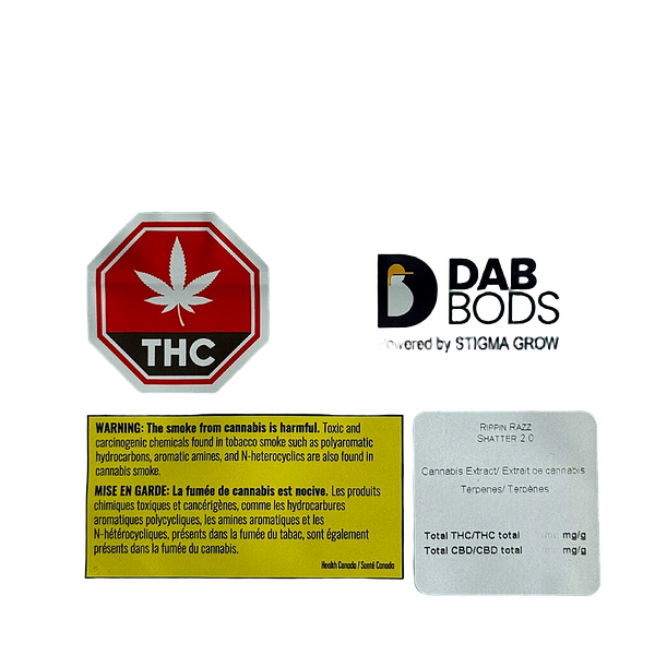 Dab Bods - Rippin Razz Shatter 2.0