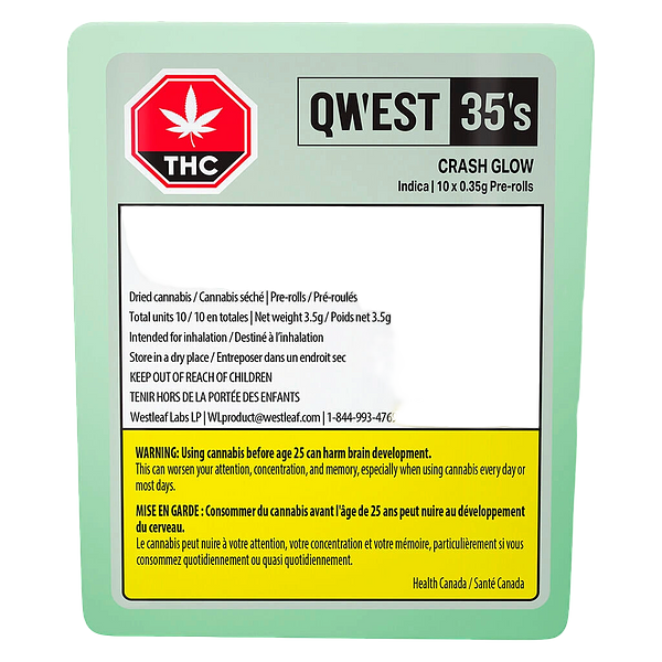 Qwest 35's - Crash Glow Pre Roll