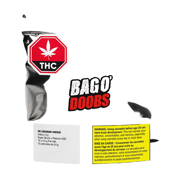 Big Bag O' Buds - Uk Cheddar Cheese Pre Roll