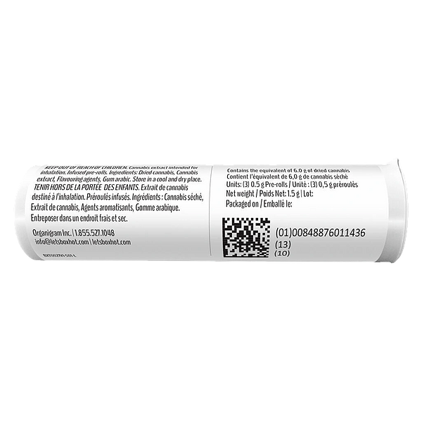 BOXHOT - Diamond Doobies - Stoned Fruit Infused Pre Roll