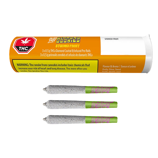 BOXHOT - Diamond Doobies - Stoned Fruit Infused Pre Roll