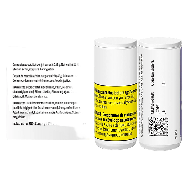 Indiva Blips - 2:4:1 Thc/Cbd/Cbn Tablets