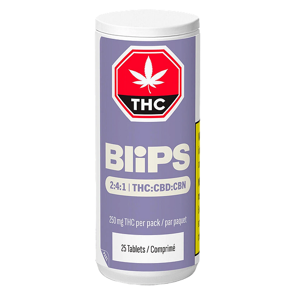 Indiva Blips - 2:4:1 Thc/Cbd/Cbn Tablets
