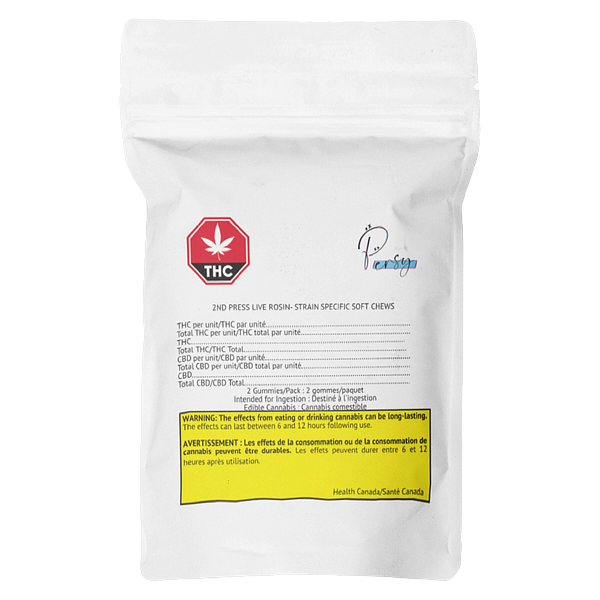 PERSY - 2nd Press Live Rosin Strain Specific Full Spectrum Solventl