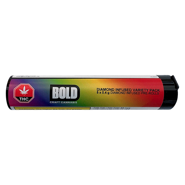 BOLD - Diamond Infused Variety Pack Pre Roll