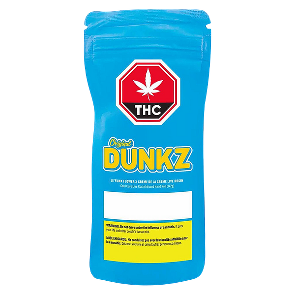 Original Dunkz - Le’ Funk Flower X Creme De La Creme Live Rosin Hand Roll