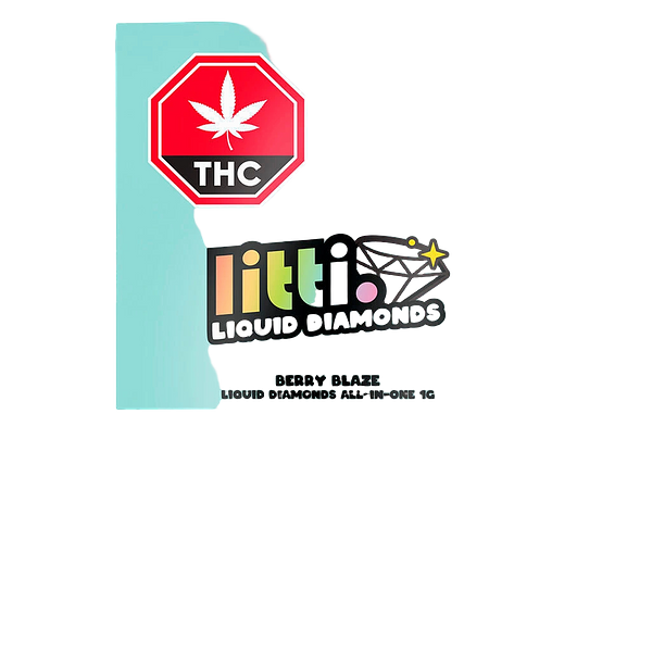 LITTI. - Berry Blaze Liquid Diamonds All In One Vape
