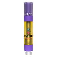 Cabana Cannabis Co. - Grape Puffs Liquid Diamond Vape 510 Thread Cartridge