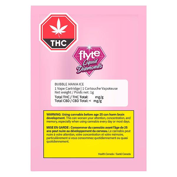 Flyte Liquid Diamonds - Bubble Mania Ice 510 Thread Cartridge