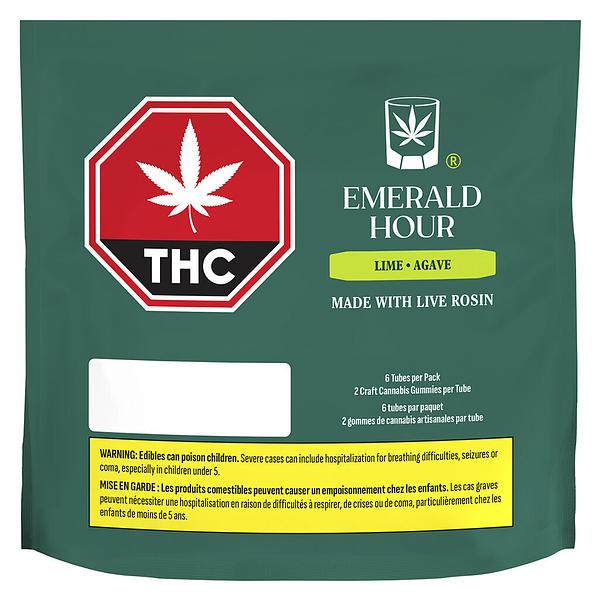 Emerald Hour - Live Rosin Gummies - Lime Agave Multipack