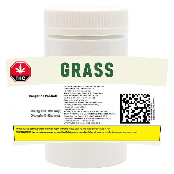 Grass - Bangerine Pre-Roll