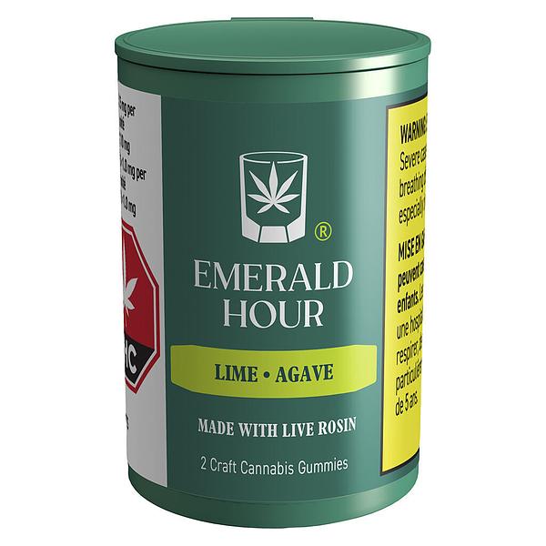 Emerald Hour - Live Rosin Gummies - Lime Agave