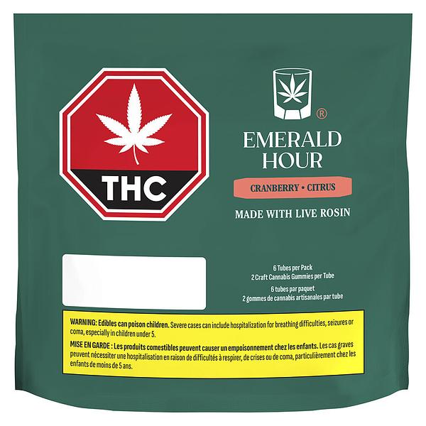 Emerald Hour - Live Rosin Gummies - Cranberry Citrus Multipack