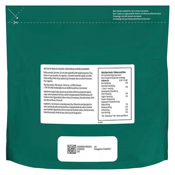 Emerald Hour - Live Rosin Gummies - Cranberry Citrus Multipack