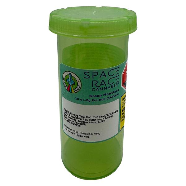 Space Race Cannabis - Green Monsters Pre-Roll