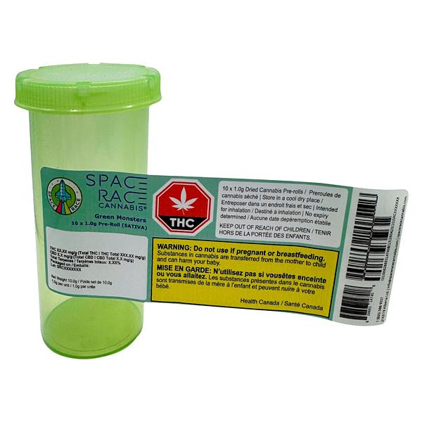 Space Race Cannabis - Green Monsters Pre-Roll
