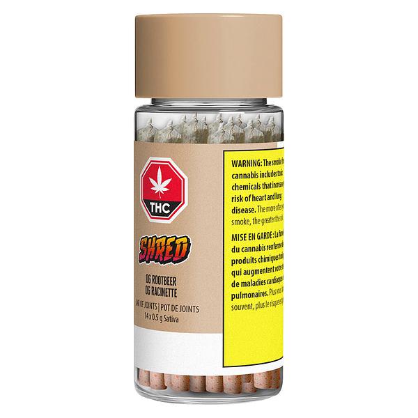 SHRED - OG Rootbeer Jar of Joints Pre-Roll