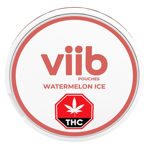 Viib - Watermelon Ice 4:1 THC:CBG Oral Pouches