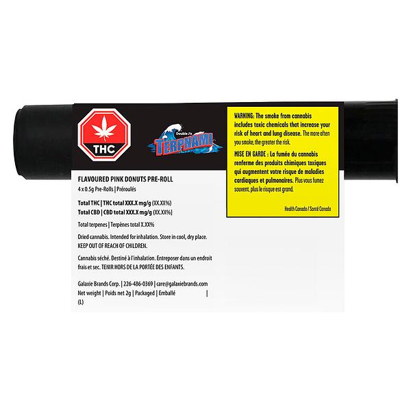 Double J's Terpnami - Flavoured Pink Donuts Pre Roll