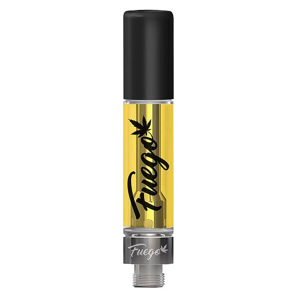Fuego Red - White Rntz Liquid Diamond 510 Thread Cartridge