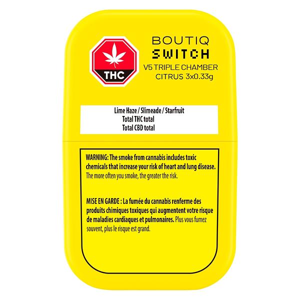 Boutiq - Switch V5 - Triple Chamber - Citrus