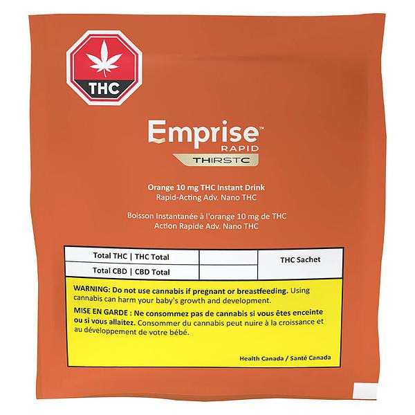 Emprise Rapid THirstC - Orange 10 Thc Instant Drink