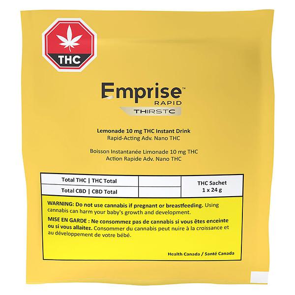 Emprise Rapid THirstC - Lemonade 10 Thc Instant Drink