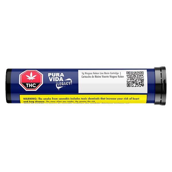 Pura Vida - Niagara Nuken Live Resin 510 Thread Cartridge