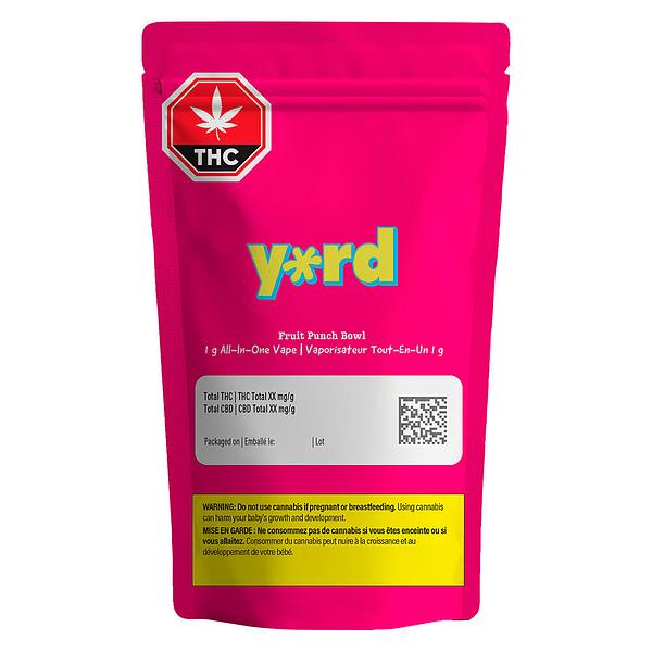Yard - Fruit Punch Bowl Diamonds AIO
