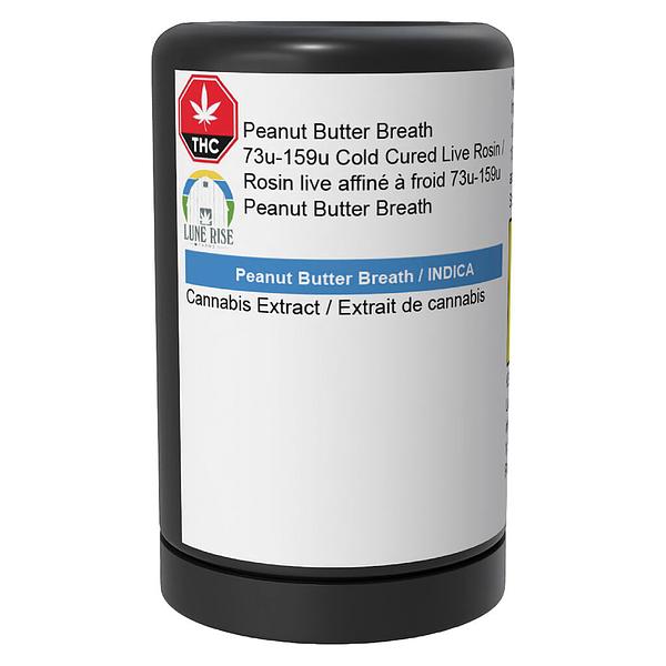 Lune Rise Farms - Peanut Butter Breath 73u-159u Cold Cured Live Rosin