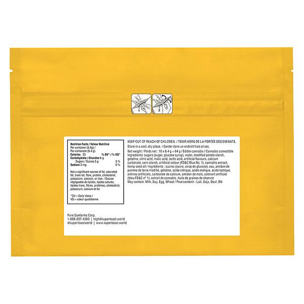 Super Toast - Blue Razz Rosin Bites Multipack