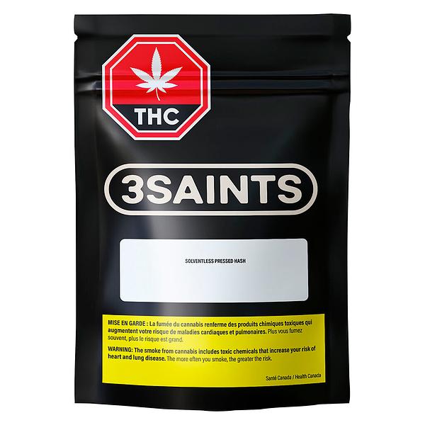 3Saints - Solventless Pressed Hash