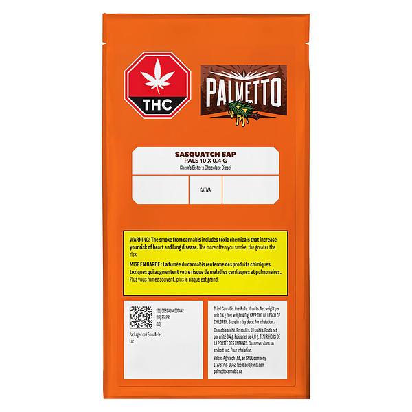 Palmetto - Sasquatch Sap Pals Pre Roll