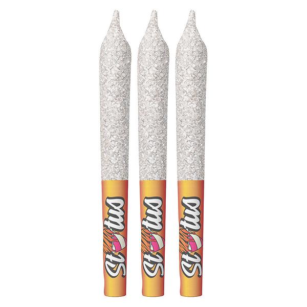 Status - Tiger's Bleed Liquid Diamond Infused & Diamond Coated Pre Roll