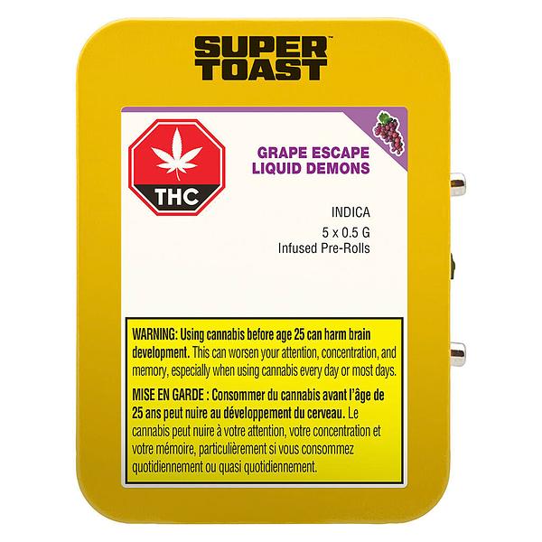 Super Toast - Grape Escape Liquid Demons Infused Pre Roll