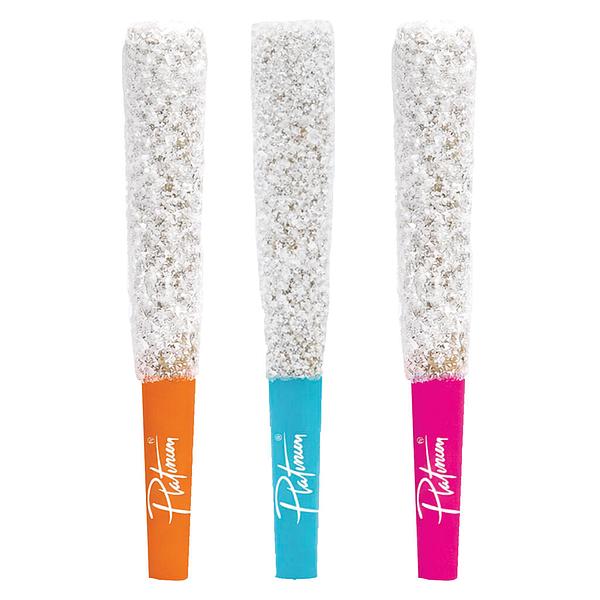 Platinum - Variety Pack 50+ Diamond Infused & Dusted Pre Roll