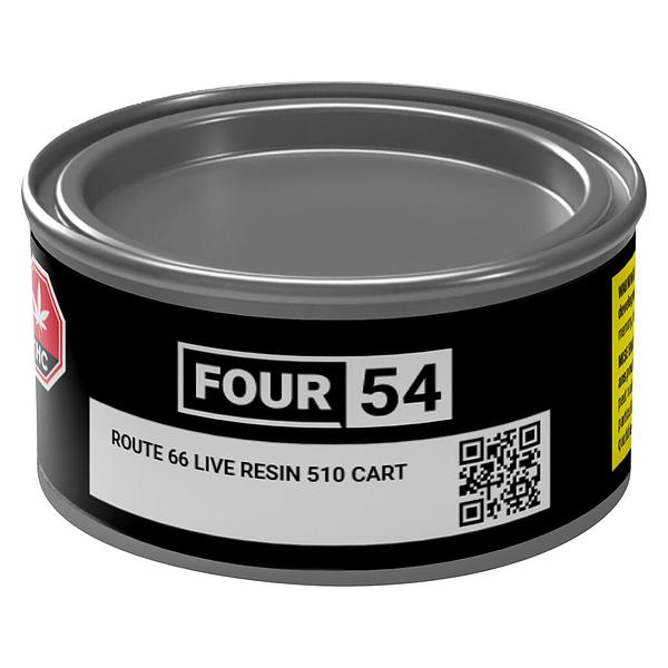 FOUR54 - Route 66 Live Resin 510 Thread Cartridge