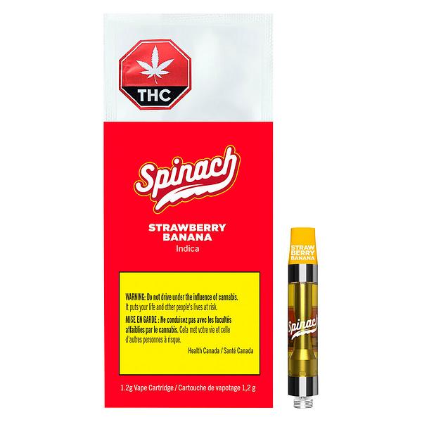 Spinach - Strawberry Banana 510 Thread Cartridge