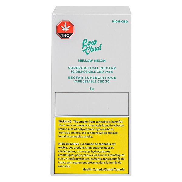 Low Cloud - Mellow Melon AIO Cbd Thc Cbg Cbn Cbc Thcv
