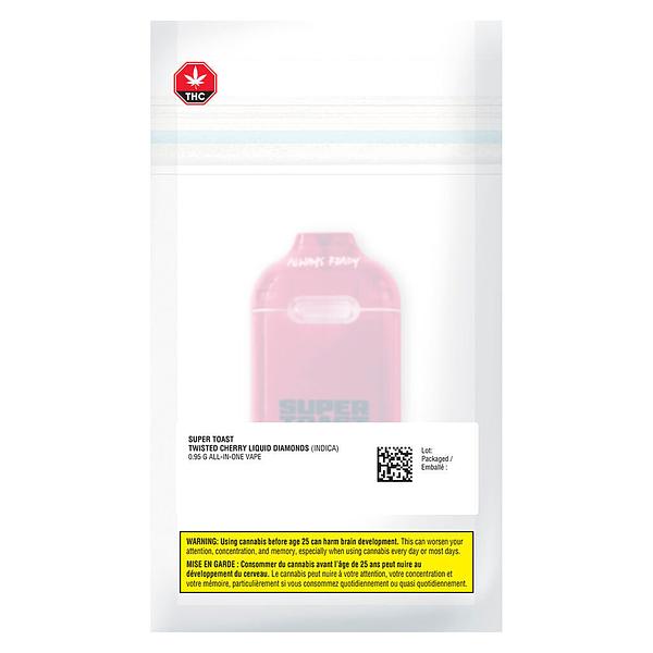 Super Toast - Twisted Cherry Liquid Diamonds AIO