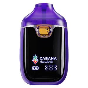 Cabana Cannabis Co. - Grape Puffs Liquid Diamond AIO