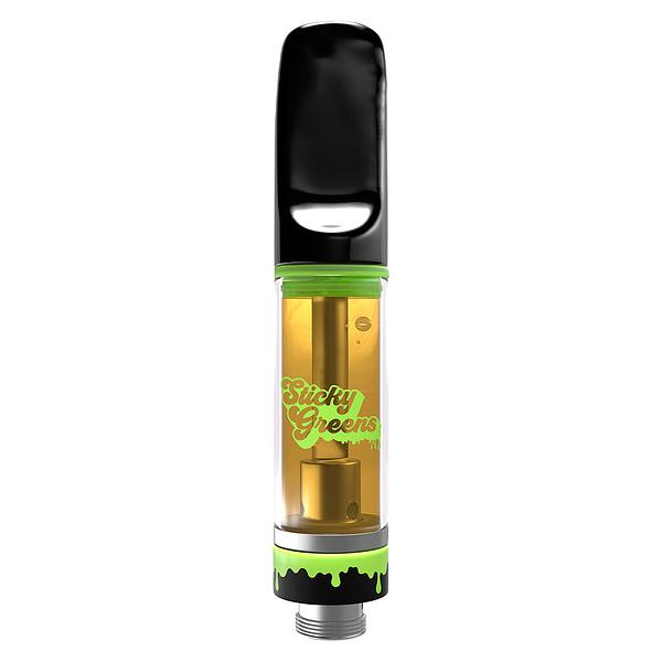 Sticky Greens - Electric Green Frog Pure Diamonds 97+ V 510 Thread Cartridge