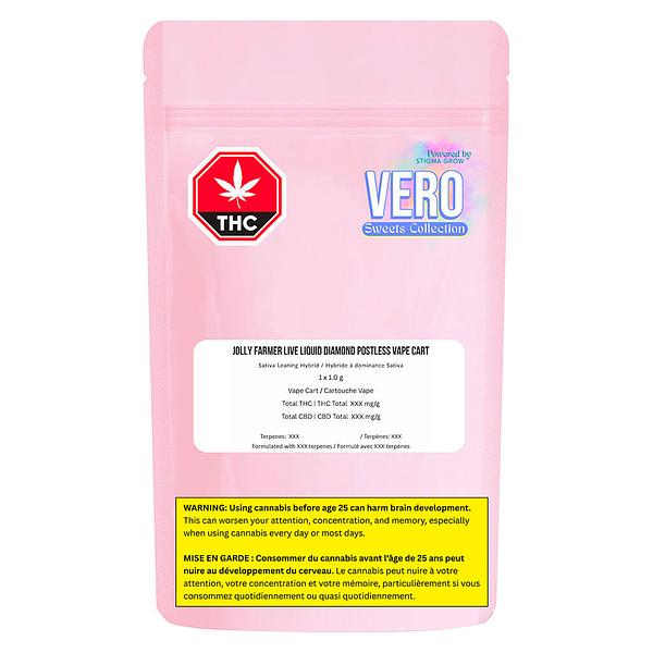 VERO - Jolly Farmer Live Liquid Diamond Postle 510 Thread Cartridge
