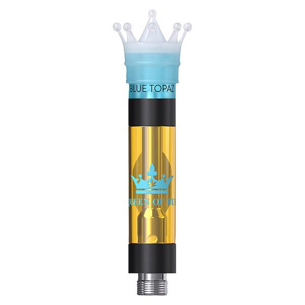 Queen of Bud - Blue Topaz Liquid Crystals 510 Thread Cartridge