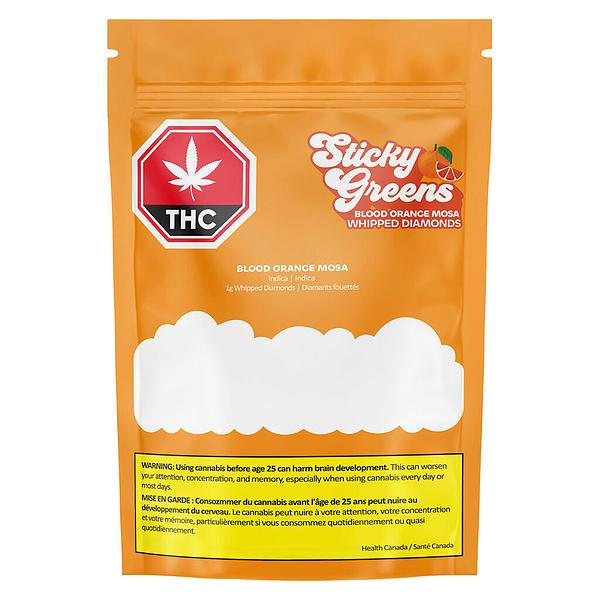 Sticky Greens - Blood Orange Mosa Whipped Diamonds