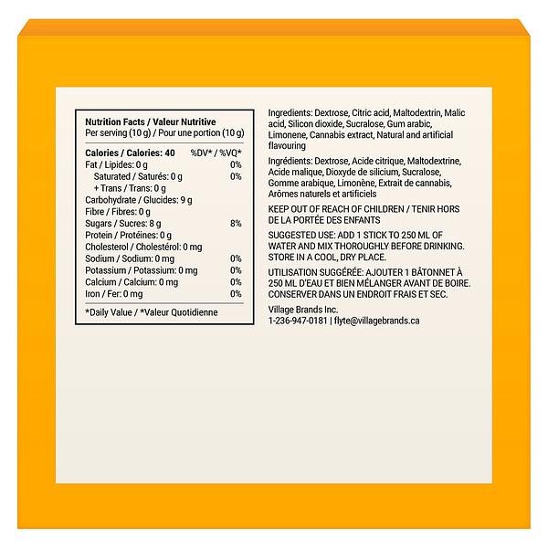 Flyte Mix Sticks - Yuzu Lemonade Drink Mix Singles
