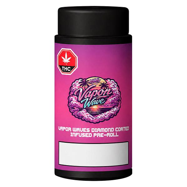 Vibe - Vapor Waves Diamond Coated Infused Pre Roll
